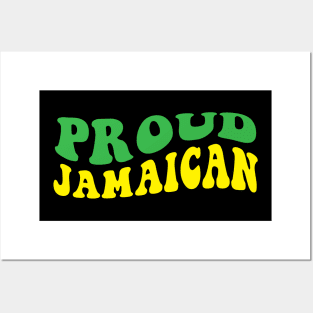 Proud Jamaican Happy Independence Day 1962 Jamaica Groovy Retro Posters and Art